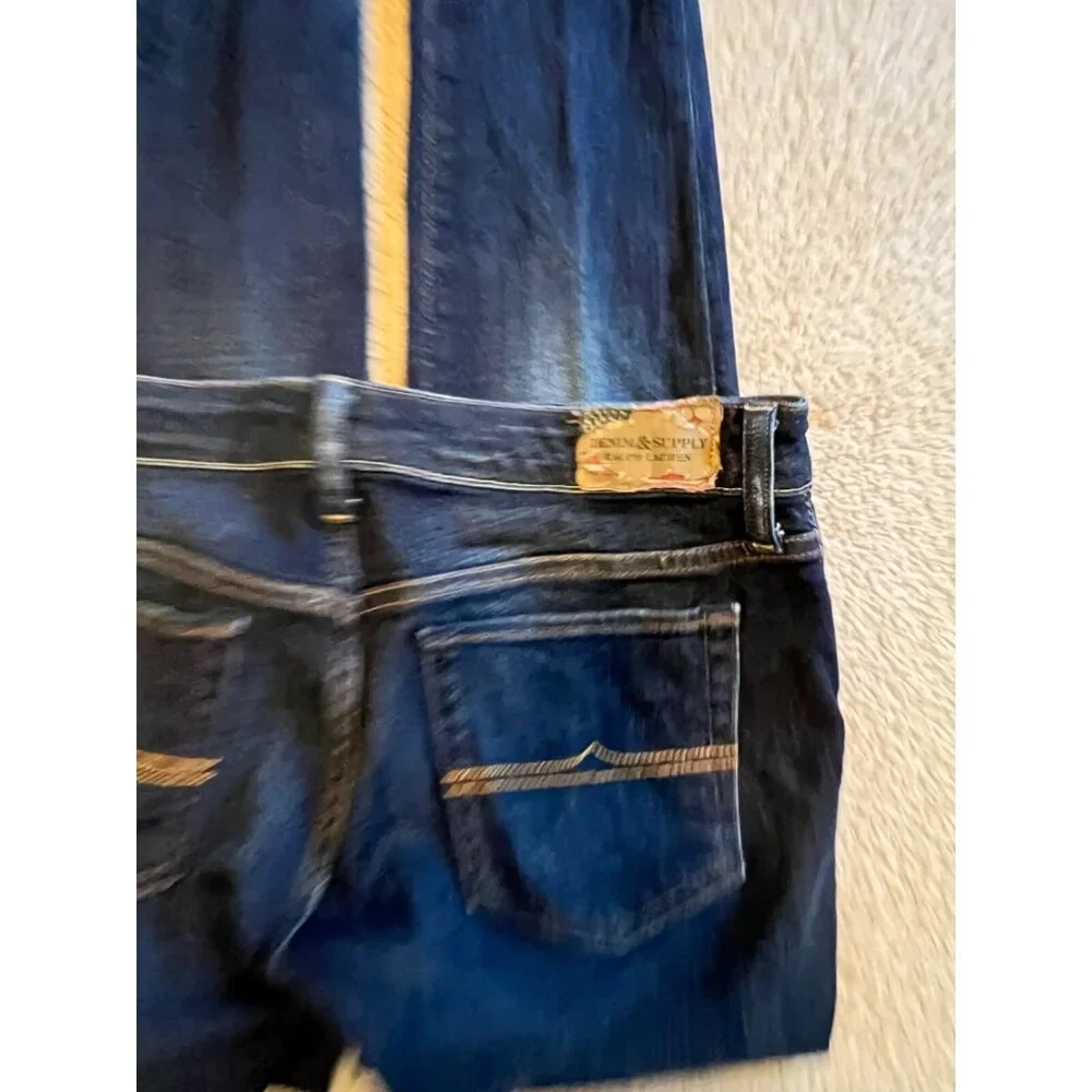 Ralph Lauren Denim & Supply Jeans Skinny 29 30 x 31 Stretch Cotton Dark Blue